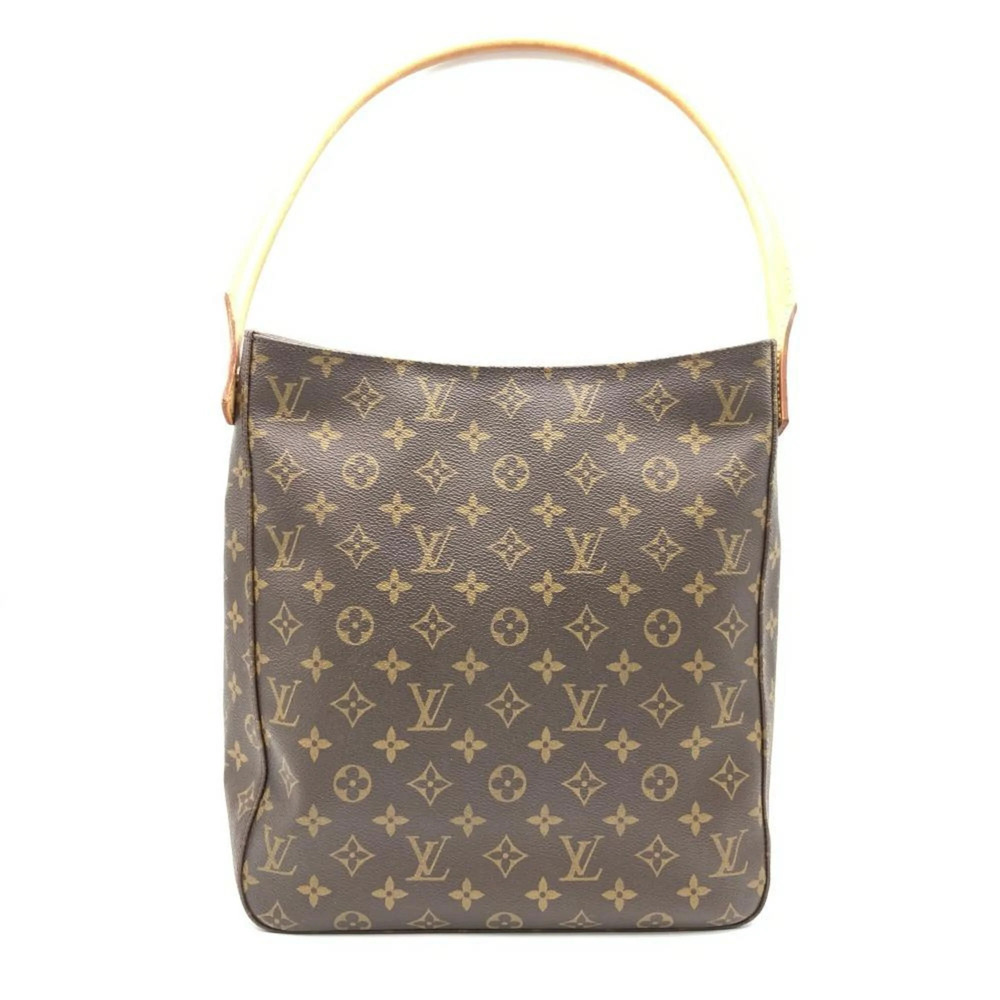 LOUIS VUITTON Brown Monogram Canvas Looping GM Shoulder Bag - Picture 2 of 7
